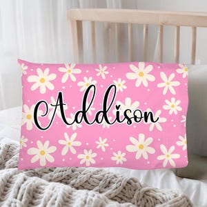 Personalized Pillowcase, Custom Name Pillow Cover, Gift for Kids and Teens, Microfiber Pillow Case, Personalized Gift, Kids Room Decor