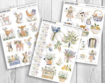B-200 || Spring Homestead | Bonus DECOR Sheets
