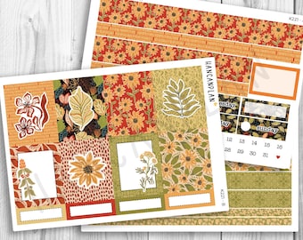 K-221 || Amber Fields | WEEKLY Planner Kit