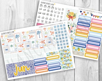 HM-204 || Hobonichi Cousin MONTHLY KIT | La Dolce Vita