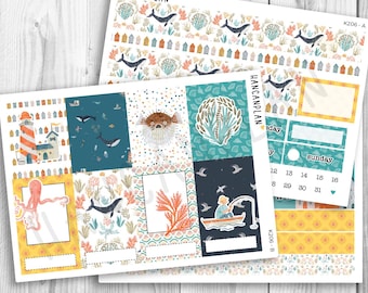 K-206 || High Tide | WEEKLY Planner Kit