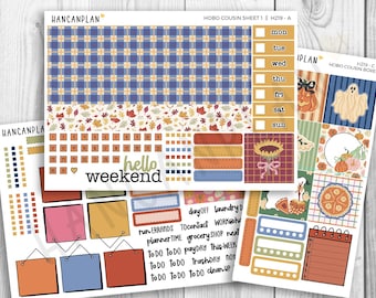 H-219 || Hobonichi Cousin WEEKLY KIT | Cider Mill