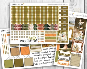 H-223 || Hobonichi Cousin WEEKLY KIT | Autumn Stroll
