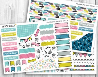 J-213 || Class Act | JOURNALING Planner Kit