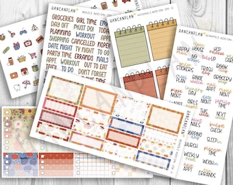 Add On Kit-219 || Weekly Planner Kit Extras | Cider Mill | Coordinating Kit Extras