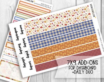 AO-219 || 7x9 DAILY Duo + Weekly DASHBOARD Kit Extras | Cider Mill