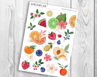 B-211 || Fruit Stand | Bonus DECOR Sheets
