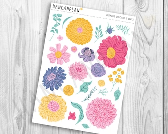 B-212 || Garden Party | Bonus DECOR Sheets