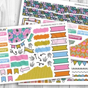 J-168 || Bohème des bois | Kit d'agenda pour JOURNAL