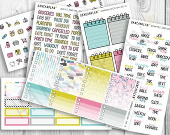 Add On Kit-213 || Weekly Planner Kit Extras | Class Act | Coordinating Extras for Kit 213
