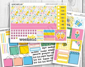 H-205 || Hobonichi Cousin WEEKLY KIT | Sweet Spring