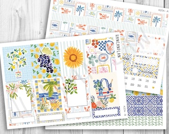 K-204 || La Dolce Vita | WEEKLY Planner Kit