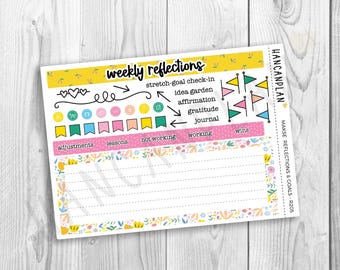 R-205 || REFLECTIONS and Goals set | Sweet Spring | MakseLife | Weekly Reflections