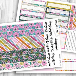 D-168 || Daily Duo A5 + A5 Compact vertical | Bohème des bois | Kit Erin Condren