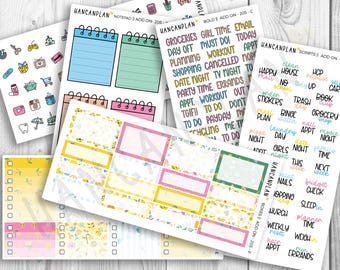 Add On Kit-205 || Sweet Spring | WEEKLY Planner Kit Extras