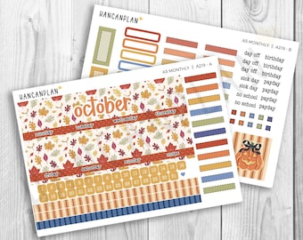 A-219 || A5 October Monthly Kit | Cider Mill