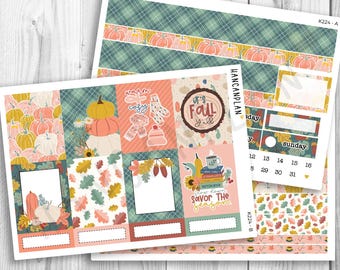 K-224 || Hygge Harvest | WEEKLY Planner Kit