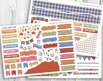 J-219 || Cider Mill | JOURNALING Planner Kit
