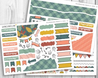 J-224 || Hygge Harvest | JOURNALING Planner Kit