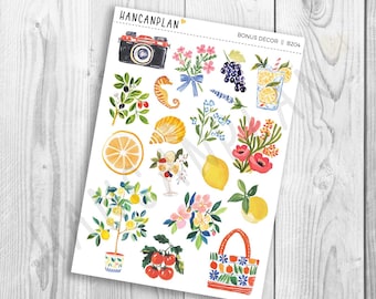 B-204 || La Dolce Vita | Bonus DECOR Sheets