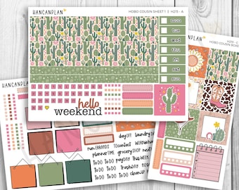 H-215 || Hobonichi Cousin WEEKLY KIT | Wild West