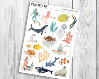 B-206 || High Tide | Bonus DECOR Sheets