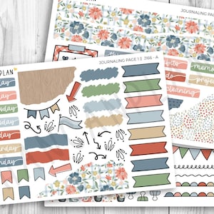 J-166 || Douce ferme | Kit d'agenda pour JOURNAL