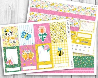 K-205 || Sweet Spring | WEEKLY Planner Kit