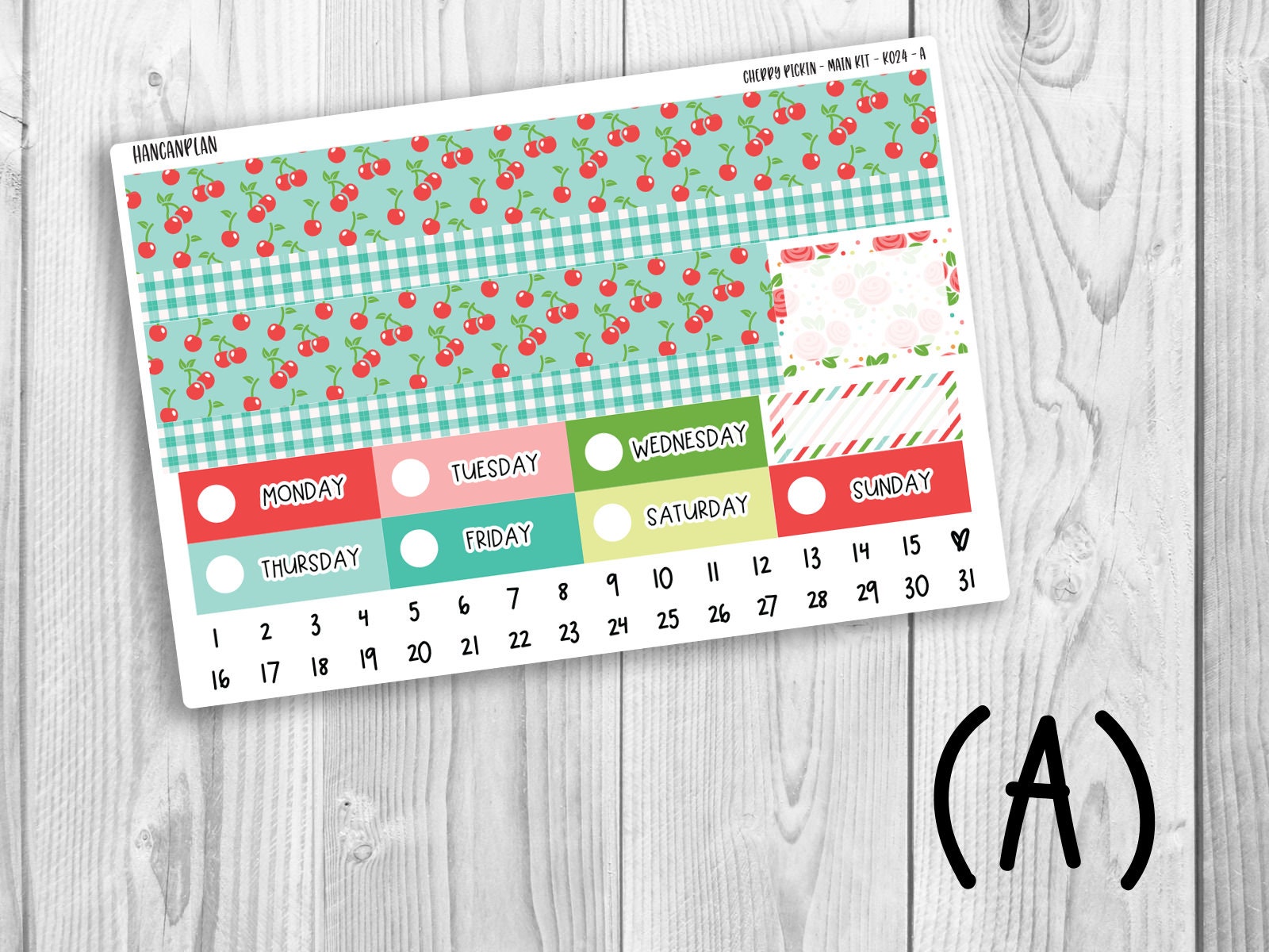 Papercraft Planner Paper, Party & Kids Papercraft hourly planner kit K-0803 || RUSTIC ...