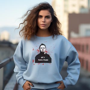 Michael Myers, Halloween, 1978, Nie jest osobą towarzyską Unisex Heavy Blend™ Bluza z okrągłym dekoltem