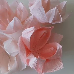 Origami Lotus Flowers - White, Pink, Fuchsia, Burgundy, Yellow, Orange, Gold - Wedding Petal Confetti Toss LED Send Off - Chakra Collection image 1