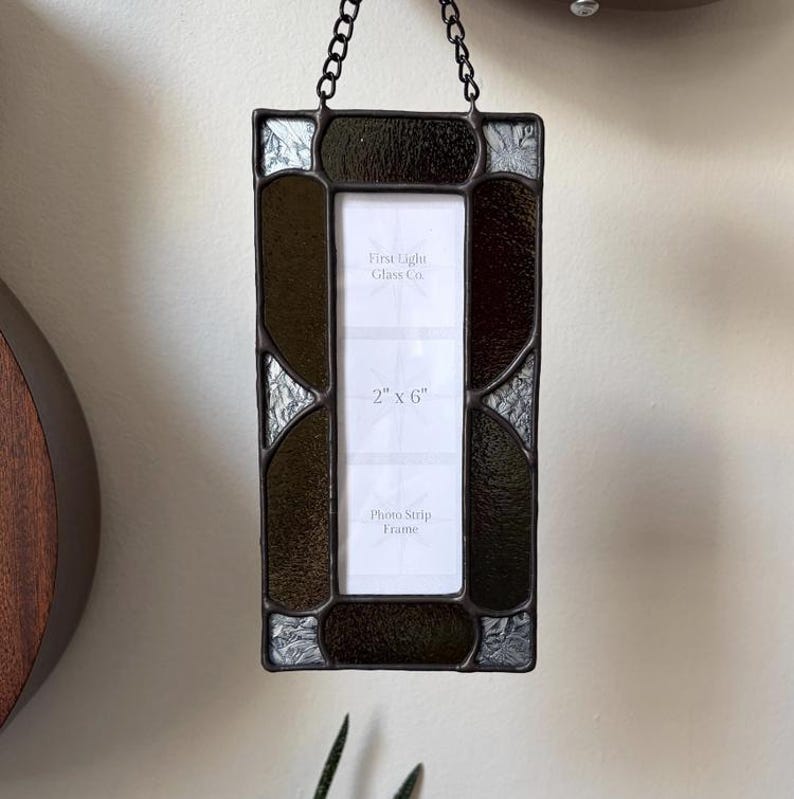 Geometric Patterned Photframe MADE TO ORDER - Geometric Stained Glass Photo Booth Picture Frame - Etsy