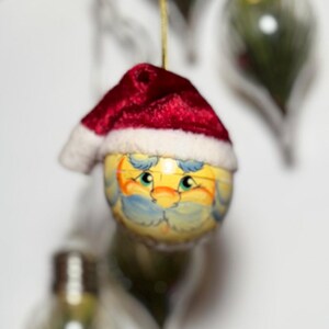Eastern European Santa Ornament