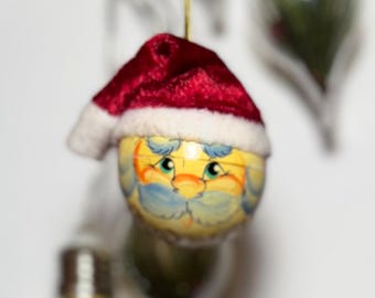 Eastern European Santa Ornament