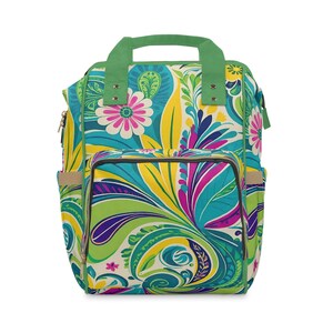 Mom Bag, Customizable Diaper Bag, Personalized Baby Gift, Baby Bag with Art, New Mom Essentials, Baby Care Bag, Tyler Wings