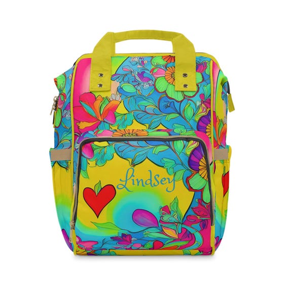 Sturdy Diaper Bag Multi generational Diaper Bag Open Design Diaper Bag Main Pocket Diaper Bag Zipper Pocket Diaper Bag I Love You Etsy