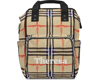 Baby-Windeltasche, Designer Muttertasche, Künstlerische Windeltasche, Einzigartiges Baby-Dusche-Geschenk, Neue Mutter wesentlich, Geschlecht Neutral Babytasche, Burrbeam