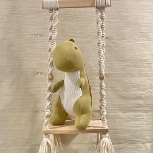 Stuffed Animal Dinosaur | Children's Room Decor | Shelf Sitter