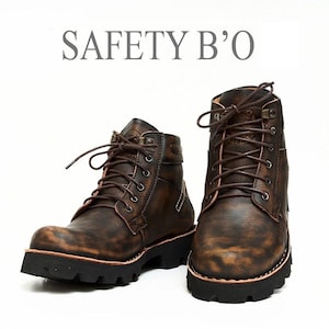 Safety Boots Genuine Leather Premium | Men&#39;s Leather Work Boots, High Ankle, Slip Resistant, Quality Guaranteed