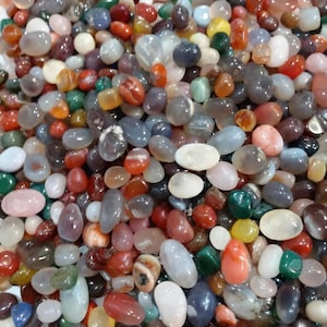 Natural Polished Gemstones for Jewelry, Aquarium, Hobby, Home Decor, Ring Pendant Craft DIY Supplies