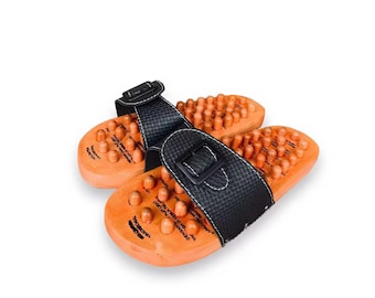 Wooden Reflexology Massage Sandals: Acupressure Pain Relief Slippers