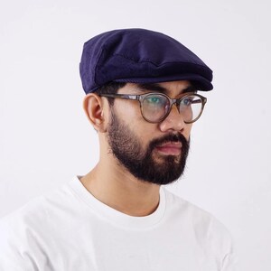 Vintage Men’s Newsboy Flat Cap Corduroy Gatsby Hat Retro Ivy Baker Boy Cap Classic Peaky Style for Men USA & Europe