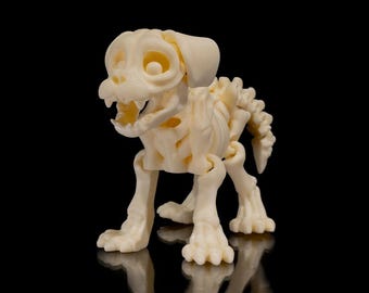 Scary Skeleton Dog - 3D printed