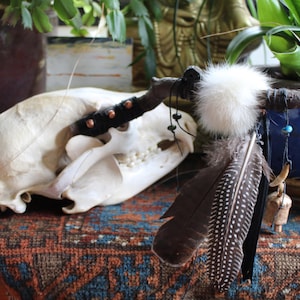 Handmade Feather Altar Talisman - Fur Luxe 2