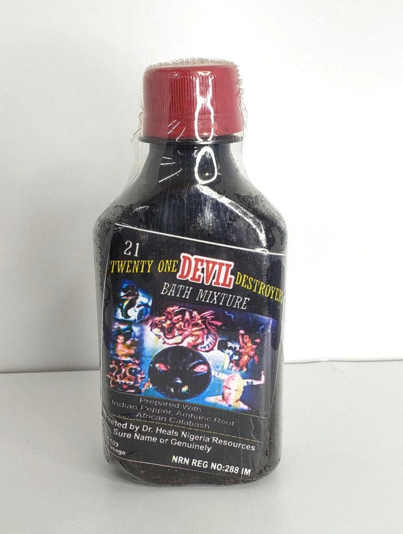 Twenty One Devil Destroyer Bath Mixture. image 1