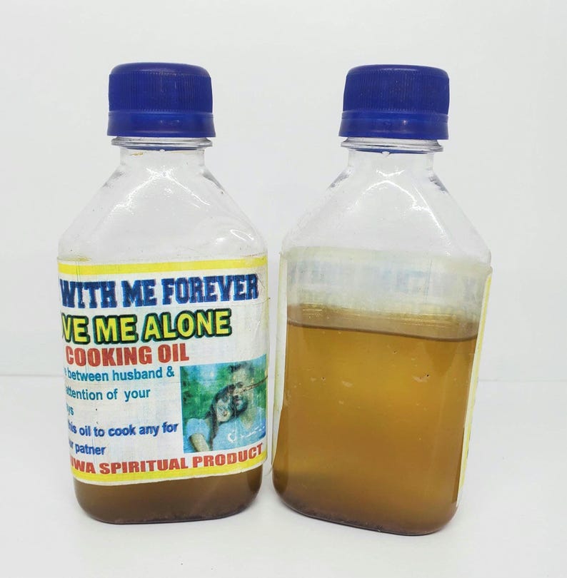 Stay with me forever, Love me Alone cooking oil. image 1