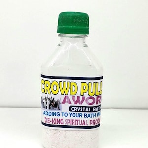 CROWD PULLER Spiritual Crystal bath.