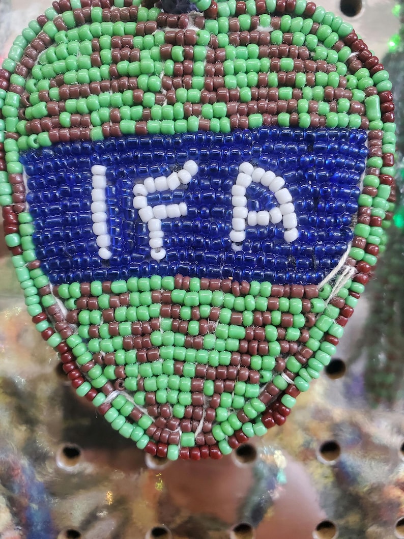 Ifa Ileke Original Glass Bead Heart Necklace 23" - Etsy