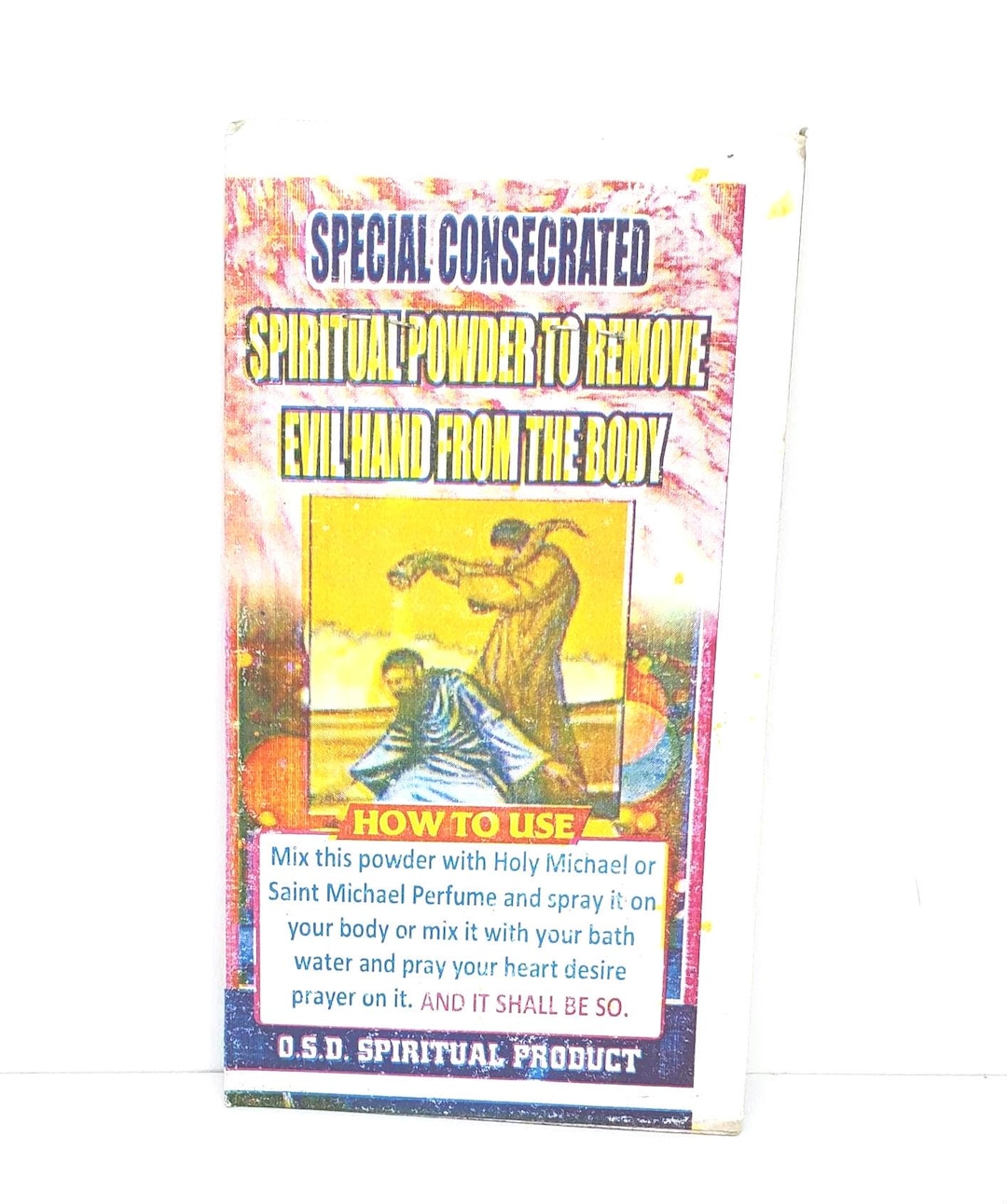 Special Consecrated Spiritual Powder to Remove Evil Hand From the Body ...