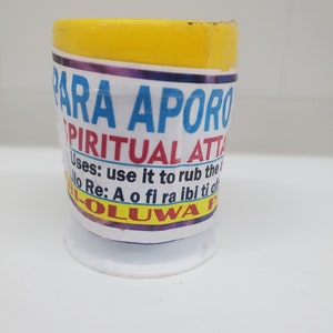 Spiritual Attack Balm aporo ofa black magic.